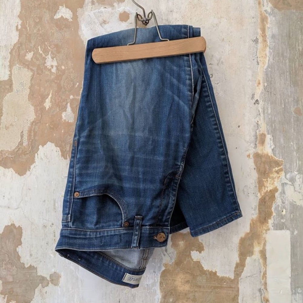 Madewell skinny skinny crop jean